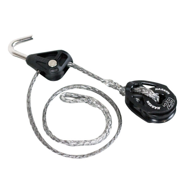 OX60 - Optimax halyard system with two Harken blocks Optimist