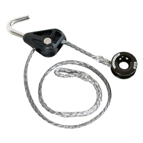 OX60B - Optimax halyard system with low friction ring Optimist