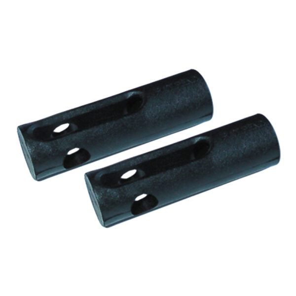 OX8 - Pair of black Optimax pennant holders Optimist